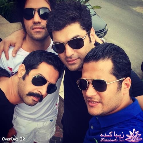 هنرمندان و تیم ملی (عکس)